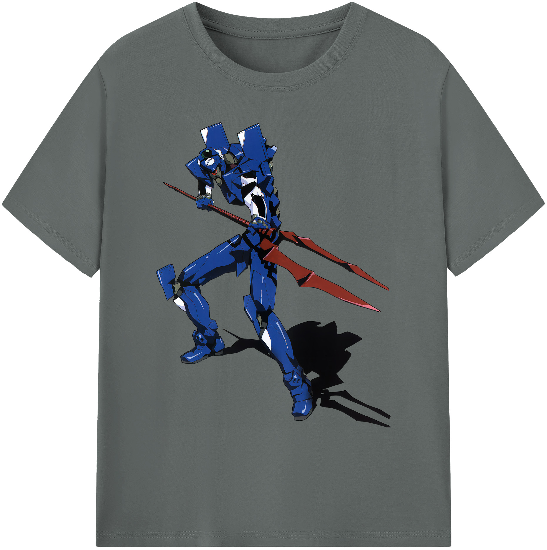 （画像用） EVA 新世紀エヴァンゲリオン 綿100％ メンズ半袖Tシャツ｜肌触りやわらか＆通気性